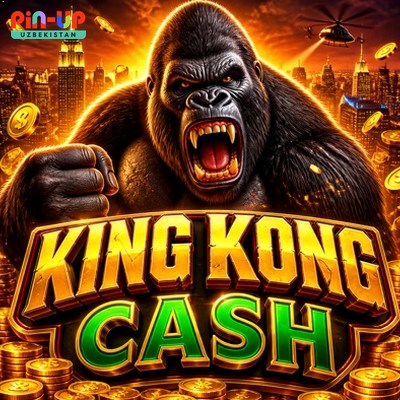 King Kong Cash — Pin Up UZ Kazino Katalog o‘yini «King Kong Cash» — banner ko‘rinishi