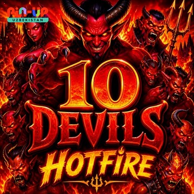 10 Devils Hotfire — Pin Up Uzbekistan Kazino Lobby o‘yini «10 Devils Hotfire» — kvadrat rasm