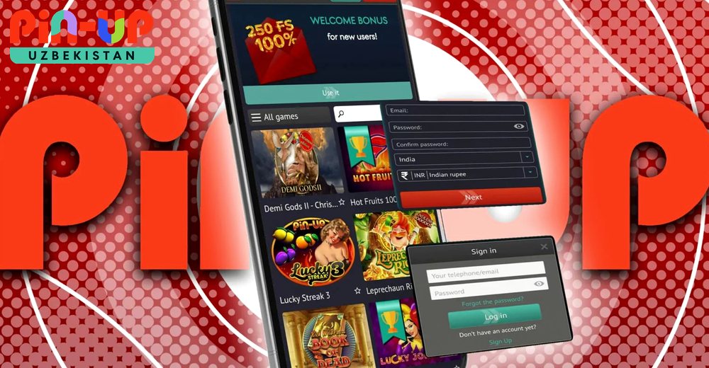 Mobil ilova Pin-Up Android mobil ilova — kazino va sport